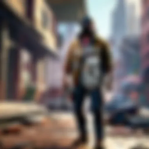 Abstract Concept Art of Watch Dogs Legion