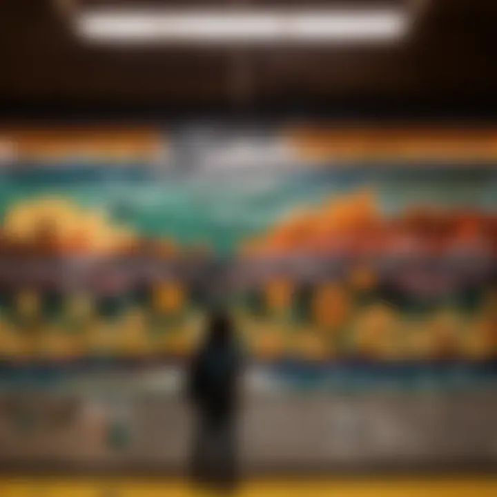 Amherst Subway System Artistic Mosaic