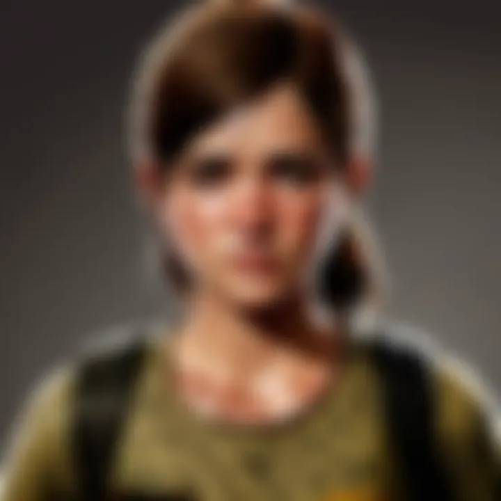 Character Ellie in The Last of Us 2