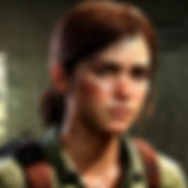 Detailed character design in The Last of Us