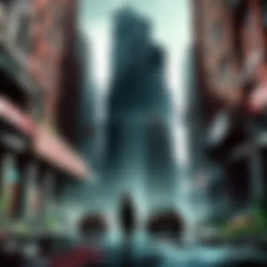 Dystopian Cityscape in TheUsVerse Dystopian Cityscape in TheUsVerse
