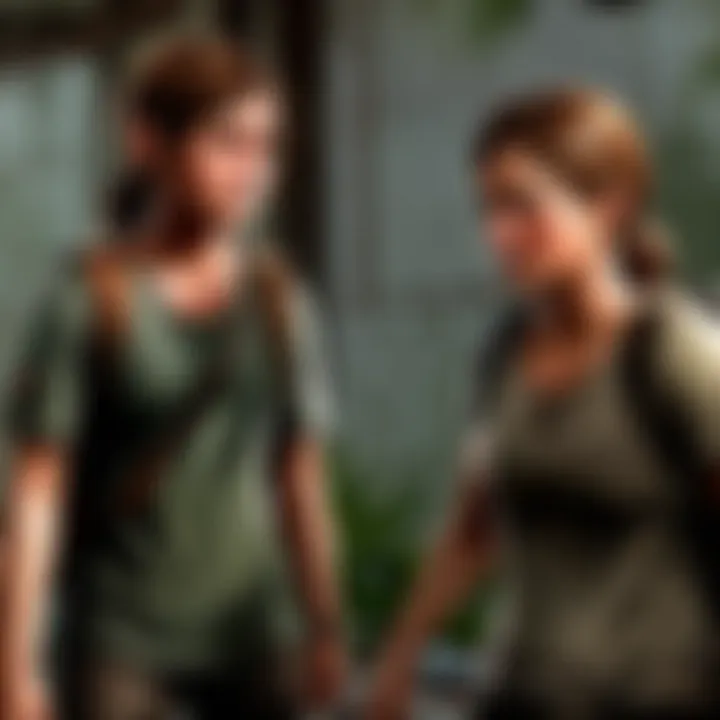 Ellie and Abby intense confrontation in The Last of Us 2