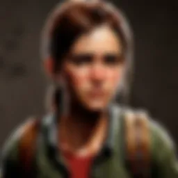 Ellie, a fierce young survivor in The Last of Us universe