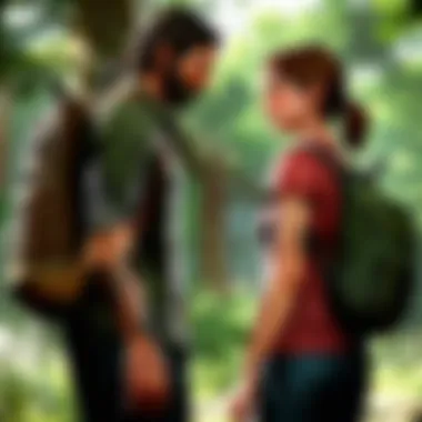 Emotional reunion of main characters in The Last of Us for Xbox One