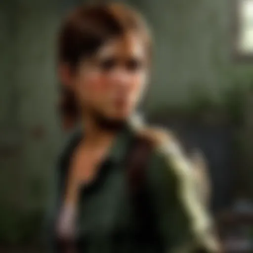 Ethereal character design in The Last of Us on PC