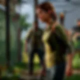 A captivating scene from The Last of Us showcasing character interaction