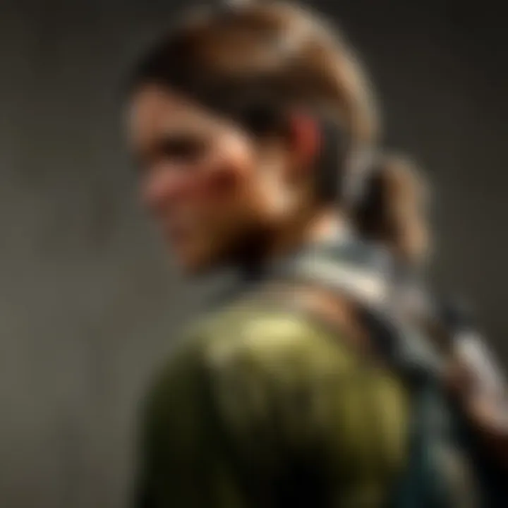 Concept art depicting key characters from The Last of Us universe