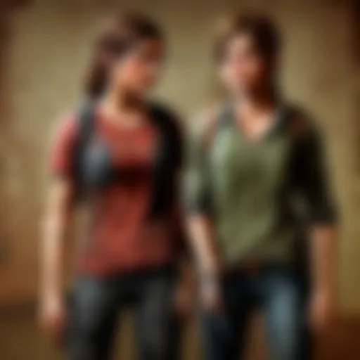 Ellie and Dina - The Last of Us Universe