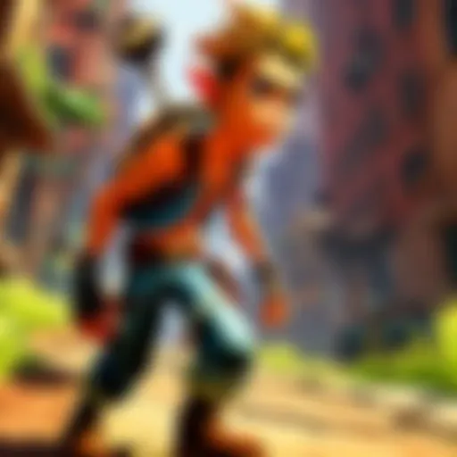 Dynamic Action Sequence in Jak and Daxter