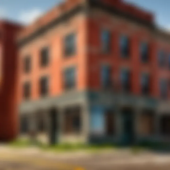 Historic architecture in downtown Kansas City