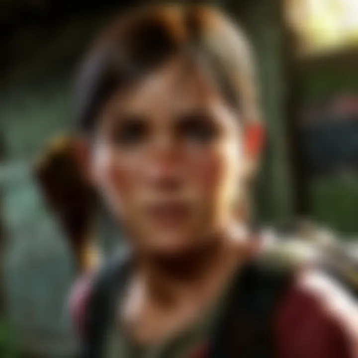 A player engaging with an immersive story game experience.