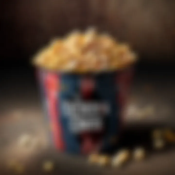 Innovative popcorn bucket with a modern twist