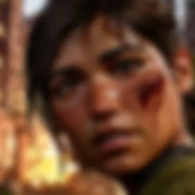 Character Dynamics Unveiled An intense moment between two key characters, highlighting their emotional connection