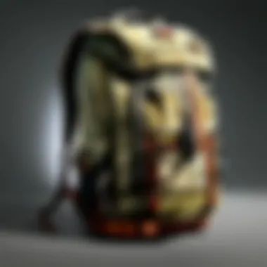 The Last of Us backpack in a gameplay setting, highlighting its functionality.