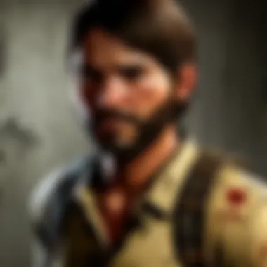 Illustration depicting diverse crafting items in The Last of Us game