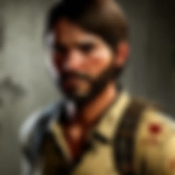 Illustration depicting diverse crafting items in The Last of Us game
