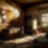 Illustration of The Last of Us game universe map