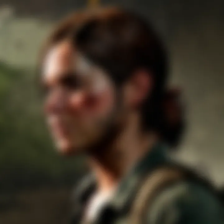 Detailed character design in The Last of Us game