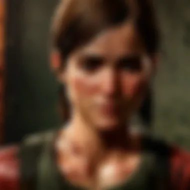 Fan art depicting emotional depth of The Last of Us characters