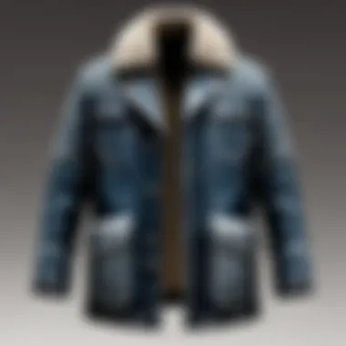 Functionality Features Showcase on Jack Frost Leather Coat