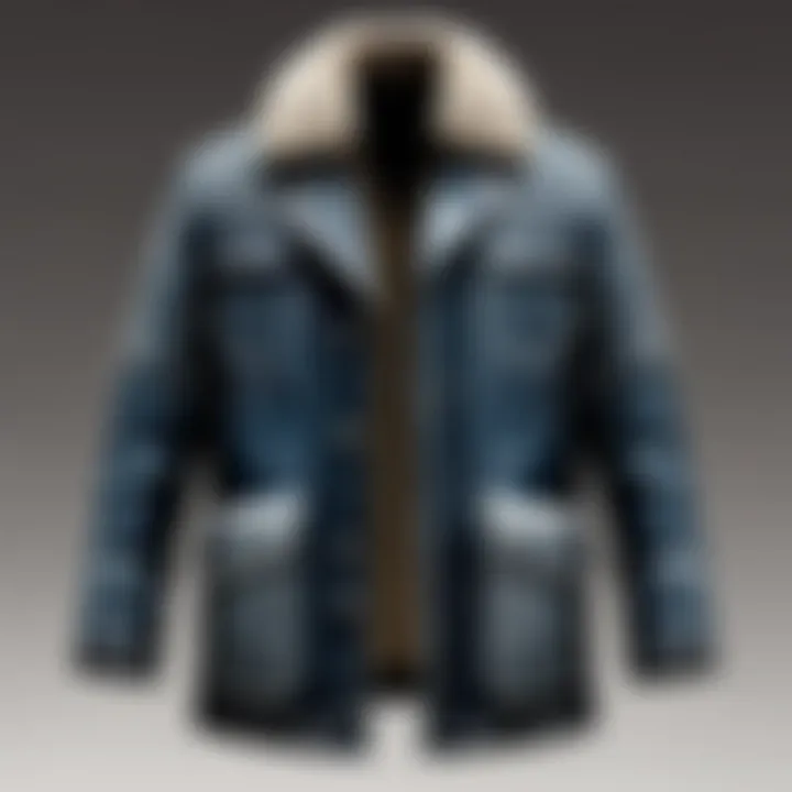 Functionality Features Showcase on Jack Frost Leather Coat