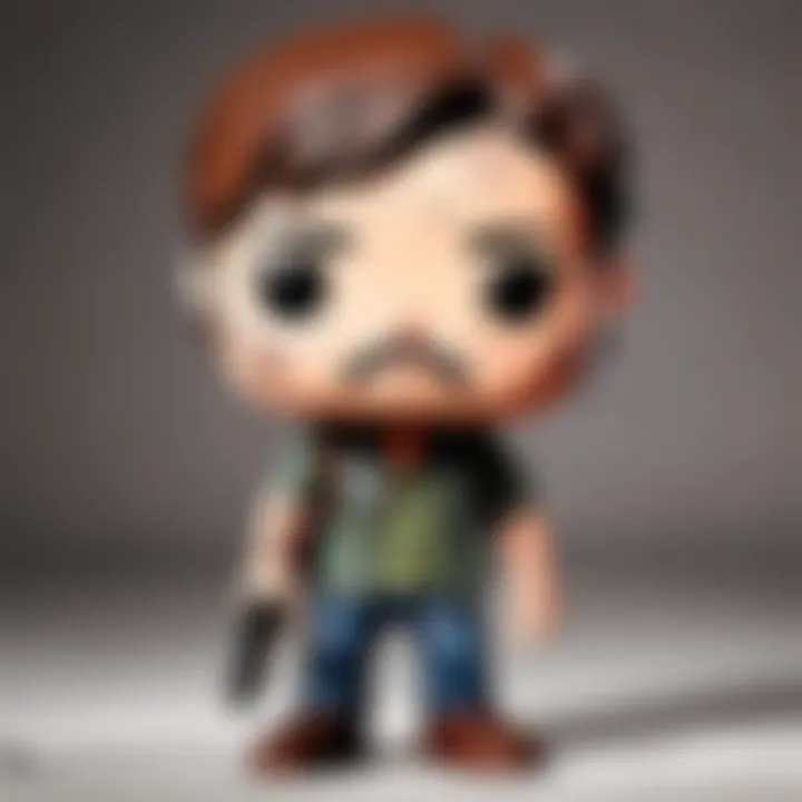 Clicker Funko Pop figure showcasing detailed design