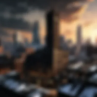 Gotham City Skyline