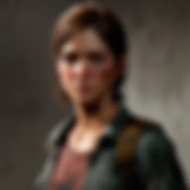 Illustration of intricate character designs in The Last of Us Universe