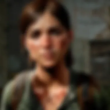 Intricate details of The Last of Us characters