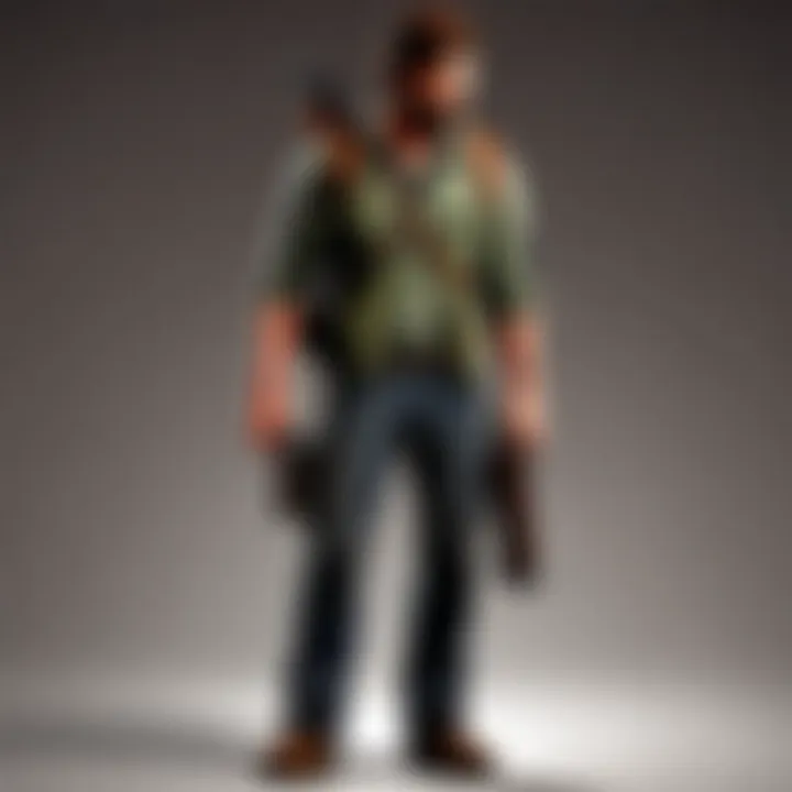 Joel Funko figure holding a gun