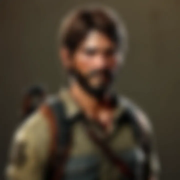 The Last of Us Zodiac Character Illustration - Joel the Protector