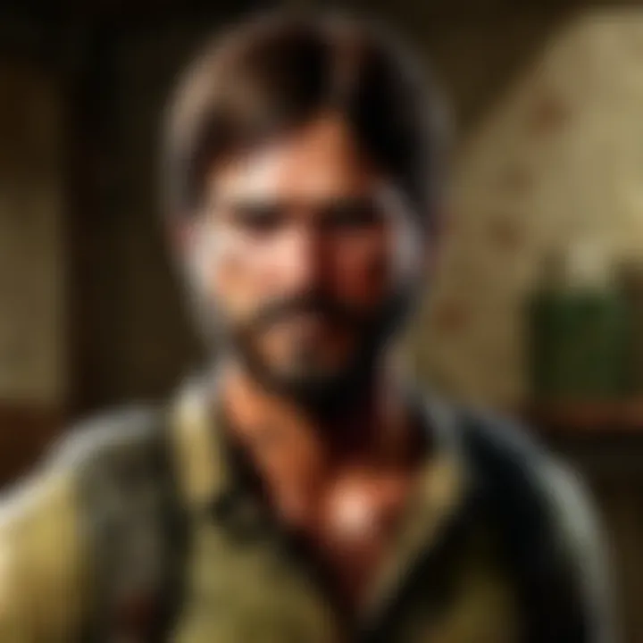 Joel, the seasoned protagonist of The Last of Us, navigating through challenges