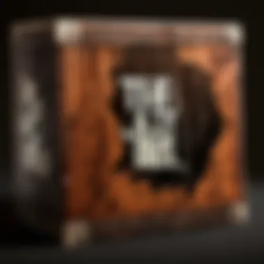 Iconic Logo Engraved on Collector's Box The Last of Us Logo Engraved on Toy Box