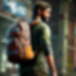 Louis Josh Backpack - Sleek and Futuristic Design