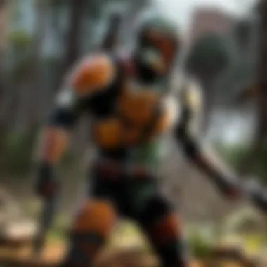 Mandalorian Warrior in Battle