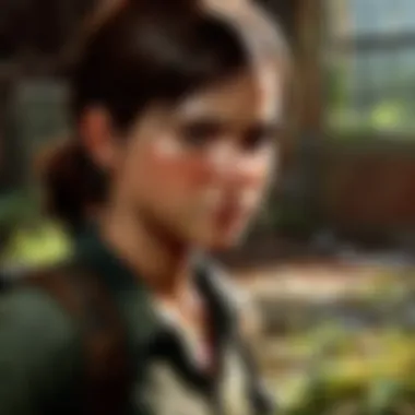 Abstract representation of a mysterious squeaky sound effect in The Last of Us universe