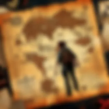 Mysterious Treasure Map in Uncharted HBO Series