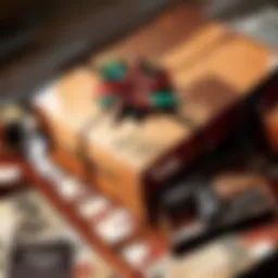 Elegant gift wrapping with a touch of tradition