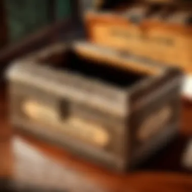 Vintage ornate box symbolizing a special gift