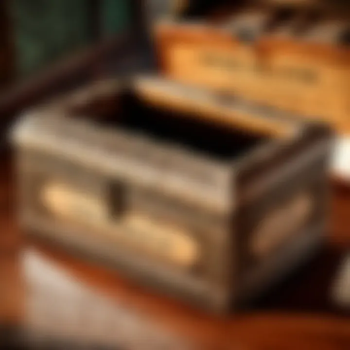 Vintage ornate box symbolizing a special gift