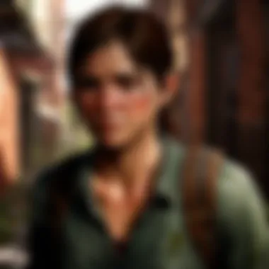 Narrative Depth Visualization Visual representation of narrative layers in The Last of Us game series