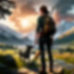 Nordic Landscape with HBO Max Logo