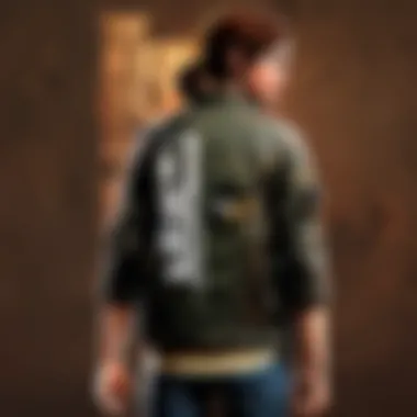 Character association with the PlayStation jacket in The Last of Us universe