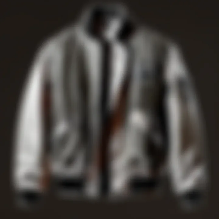 Premium Fabric of Hugo Boss Bomber Jacket