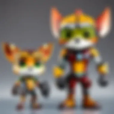 Ratchet and Clank Funko Pop Duo Set