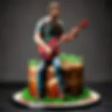 Sculpted Statue Cake