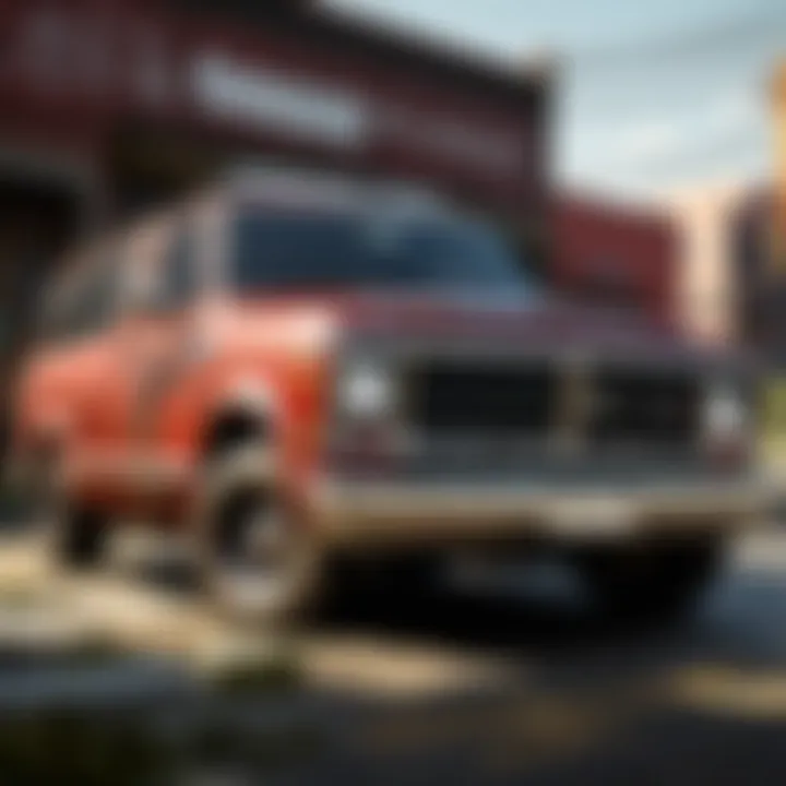 Sleek Dodge Vehicle Exterior