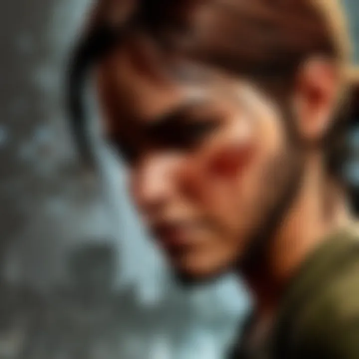 Abstract visualization of storyline complexities in The Last of Us universe