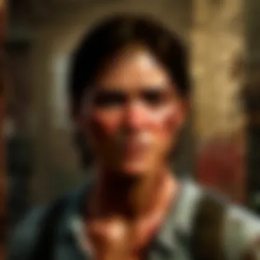 Redemption process for The Last of Us 2 digital code depicted symbolically