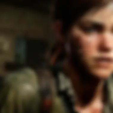 Stealth Mechanics in Action An intense moment of gameplay featuring a stealth encounter.